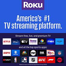 Westinghouse 55" QLED 4K UHD Roku Smart TV with 2-Year Warranty