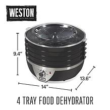 Weston 4-Tray Food Dehydrator