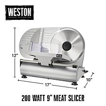 Weston 9" Meat Slicer