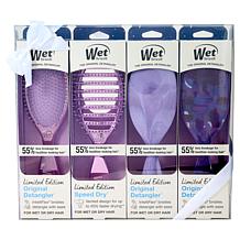 Wet Brush Festive Finish 4pc Purple