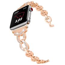 WFG Metal Band with Rhinestones for Apple Watch 45mm