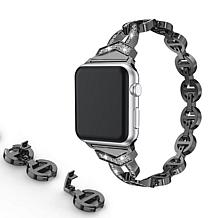 WFG Metal O-Links with Rhinestones for Apple Watch 38/40/41mm