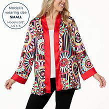 Wheel of Fortune Kimono Designed by Bob Mackie