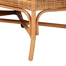 Wholesale Interiors bali and pari Baako Rattan Dining Bench Set