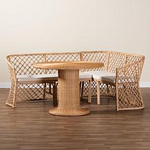 Wholesale Interiors bali and pari Ellard Rattan Dining Set