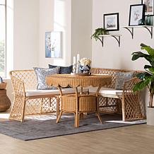 Wholesale Interiors bali and pari Frayne Rattan Dining Set