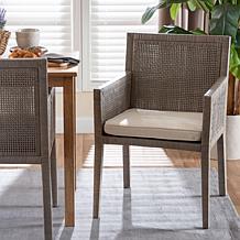 Wholesale Interiors bali and pari Karis Rattan Dining Chair w/Cushion