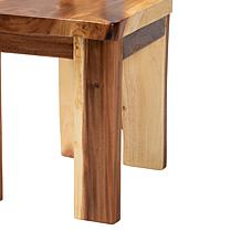 Wholesale Interiors bali and pari Lin Wood Dining Chair Set of 2