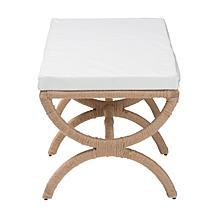 Wholesale Interiors bali and pari Maliyah Japandi Jute Bench