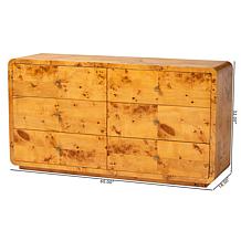 Wholesale Interiors bali and pari Netra Modern Burl Wood Dresser