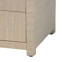 Wholesale Interiors bali and pari Quinn Bohemian Woven Nightstand