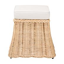 Wholesale Interiors bali and pari Rotem Rattan Ottoman, Small