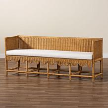 Wholesale Interiors bali and pari Seranay Bohemian Rattan Dining Bench