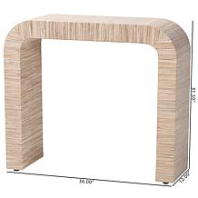 Wholesale Interiors bali and pari Yareli Bohemian Console Table