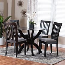 Wholesale Interiors Baxton Studio Bailey Grey Dining Set