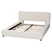 Wholesale Interiors Baxton Studio Bardia Fabric Queen Platform Bed