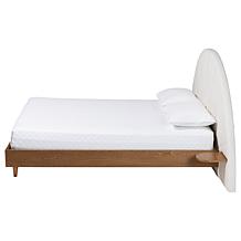 Wholesale Interiors Baxton Studio Bernice Cream King Bed