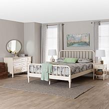 Wholesale Interiors Baxton Studio Braith Queen Set Nightstands