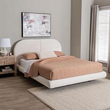 Wholesale Interiors Baxton Studio Cachet Upholstered Platform Bed - Q