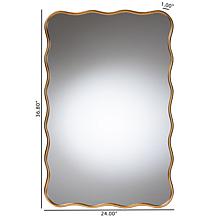 Wholesale Interiors Baxton Studio Cassara Wall Mirror