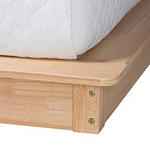 Wholesale Interiors Baxton Studio Glennis Brown Queen Bed