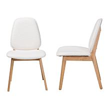 Wholesale Interiors Baxton Studio Hudson Dining Chair -  Set of 2