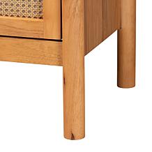 Wholesale Interiors Baxton Studio Jenn Japandi Rattan 4 Drawer Chest