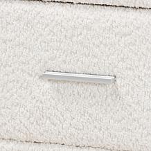 Wholesale Interiors Baxton Studio Laria Modern Fabric Nightstand