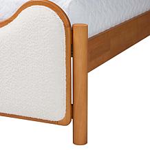 Wholesale Interiors Baxton Studio Lilia Mid Century Queen Bed