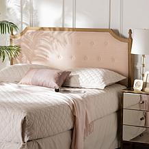 Wholesale Interiors Baxton Studio Lourdes Upholstered Headboard