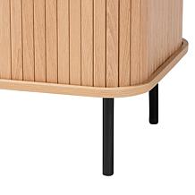 Wholesale Interiors Baxton Studio Lucia Fluted Storage Cabinet