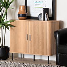 Wholesale Interiors Baxton Studio Lucia Fluted Storage Cabinet