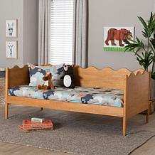 Wholesale Interiors Baxton Studio Malaya Oak Brown Full Daybed