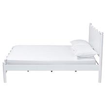 Wholesale Interiors Baxton Studio Malaya White Full Platform Bed