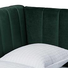 Wholesale Interiors Baxton Studio Oksana Velvet Full Daybed
