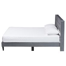 Wholesale Interiors Baxton Studio Payne Gray Queen Bed