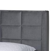 Wholesale Interiors Baxton Studio Payne Gray Queen Bed