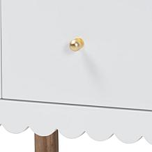 Wholesale Interiors Baxton Studio Roni White Full Bedroom Set