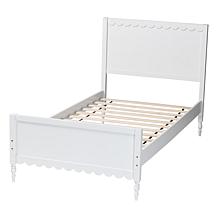 Wholesale Interiors Baxton Studio Roni White Twin Platform Bed