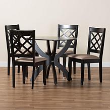Wholesale Interiors Baxton Studio Savina Sand Dining Set
