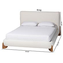 Wholesale Interiors Baxton Studio Vinicio King Platform Bed