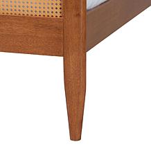 Wholesale Interiors Baxton Studio Walthard Walnut King Bed