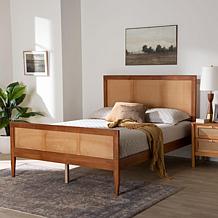 Wholesale Interiors Baxton Studio Walthard Walnut King Bed