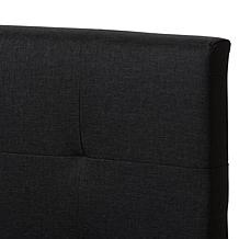 Wholesale Interiors Brookfield Charcoal Fabric Bed - King