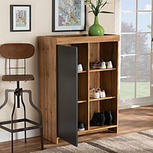 Wholesale Interiors Caspian Wood Shoe Cabinet