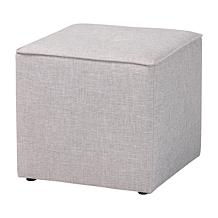 Wholesale Interiors Corinne Fabric Upholstered Ottoman
