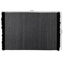 Wholesale Interiors Dalston Handwoven Wool Blend Area Rug