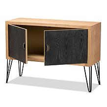 Wholesale Interiors Denali Wood and Metal Storage Cabinet