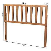 Wholesale Interiors Duncan Wood Full Size Headboard