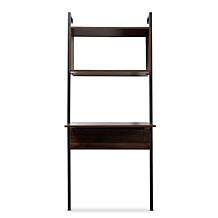 Wholesale Interiors Fariat Modern Industrial Display Shelf with Desk